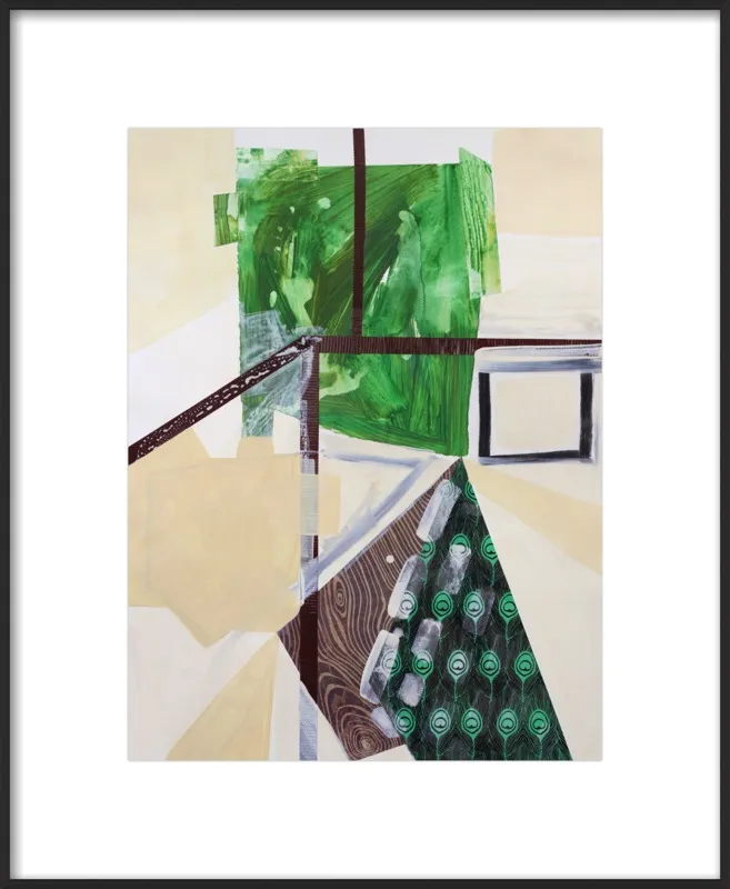 Abstract Study (trail map) by Pamela Staker for Artfully Walls