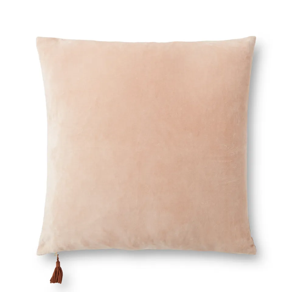 Magnolia Home by Joanna Gaines x Loloi No Name Sand / Ivory 22" x 22" Cover Only