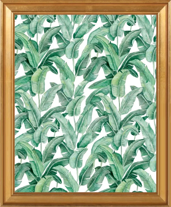 Banana Leaves by Lana Effron for Artfully Walls