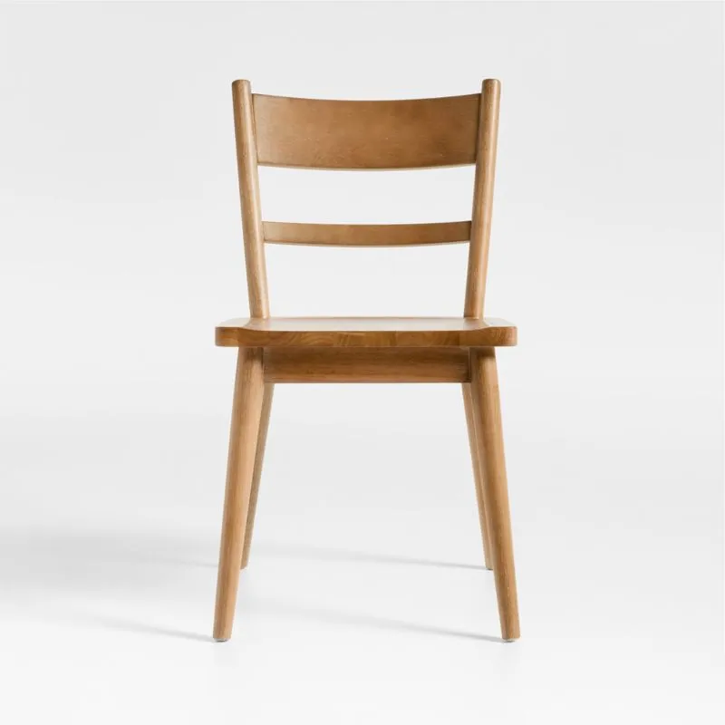 Arno Light Brown Wood Dining Chair, Set of 4
