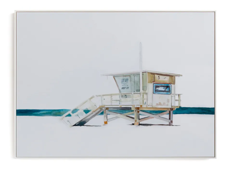 Hermosa Beach Lifeguard Tower Limited Edition Fine Art Print