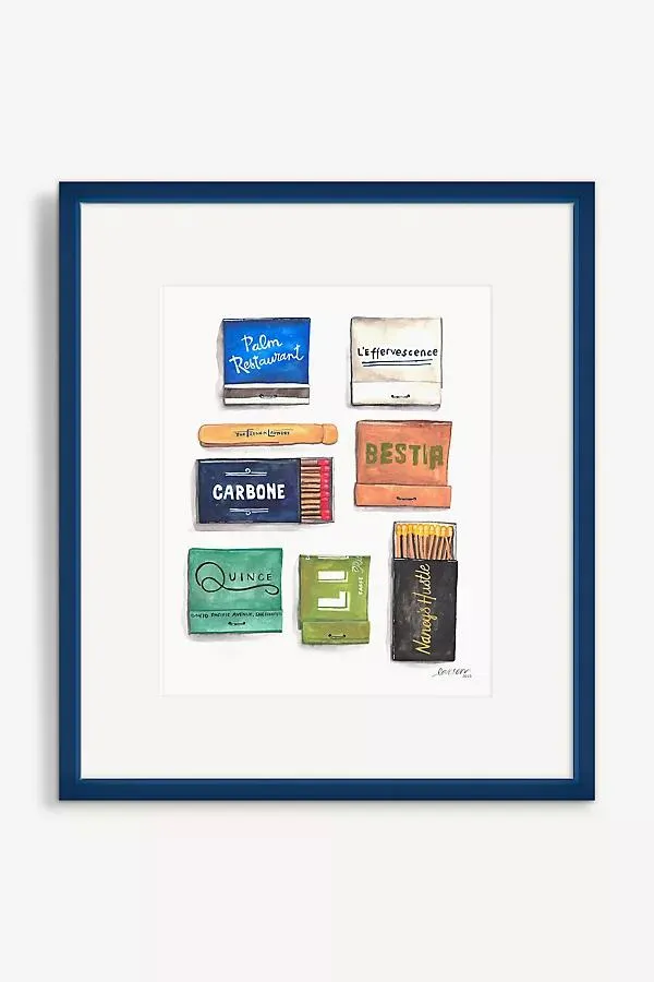 Matchbooks Wall Art