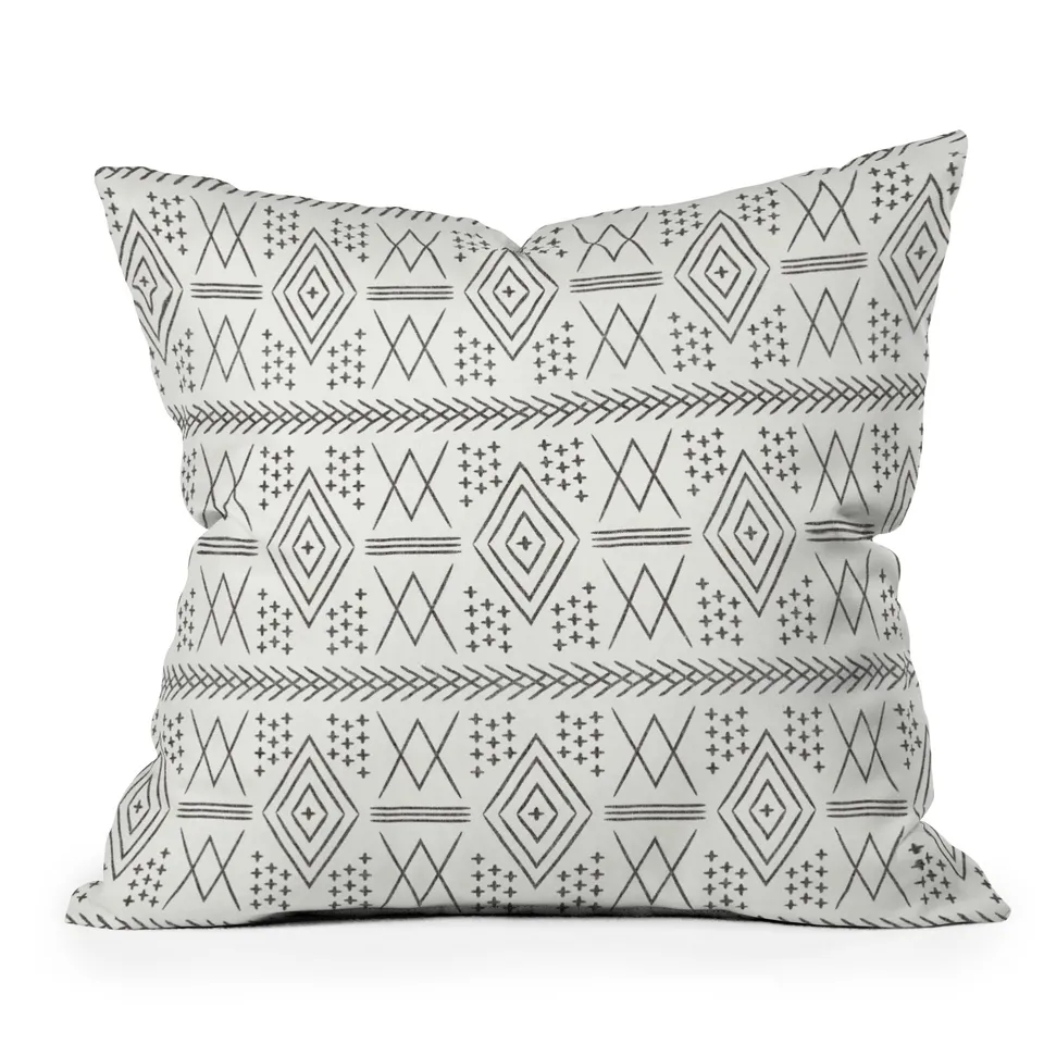 Vintage Moroccan by Little Arrow Design Co - Outdoor Throw Pillow 20" x 20"