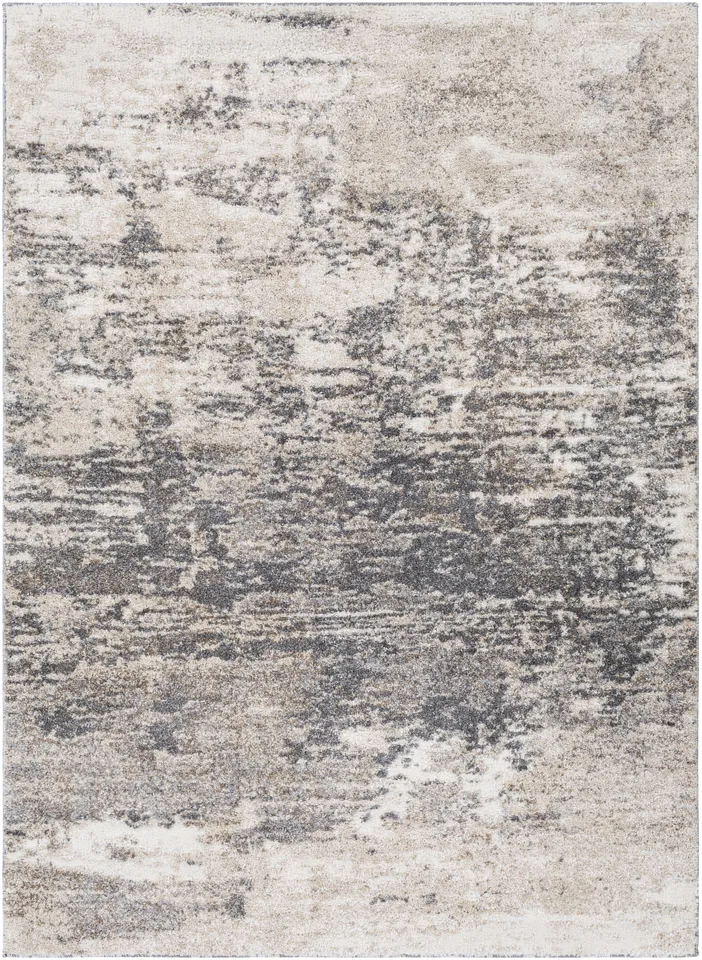 Andorra Beige Indoor 2' x 2'11" Machine Woven Rug