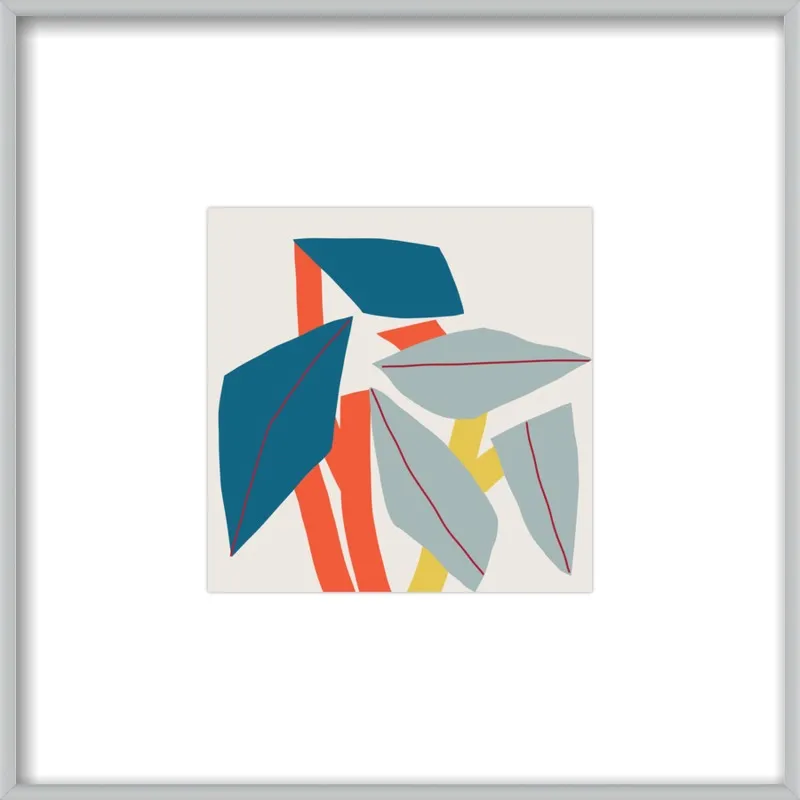 Colourful leaves by Jessica Nielsen for Artfully Walls