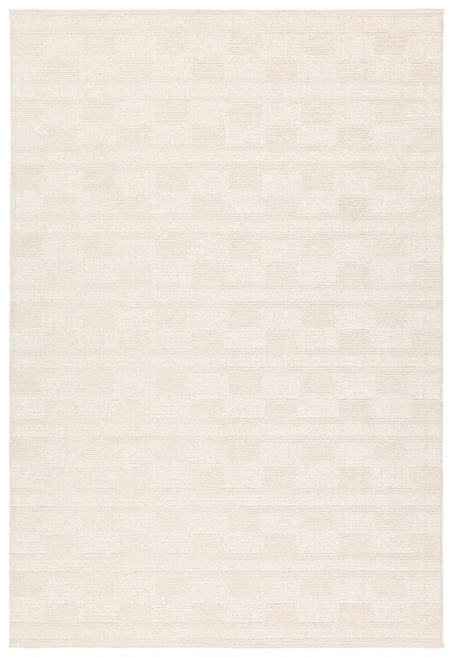 Pembrooke CMP05 Geometric Ivory Area Rug (9'6"x13'6")