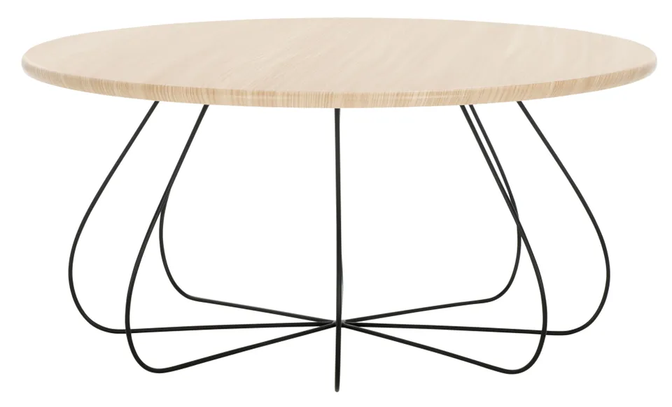 Tonino Coffee Table - Natural Oak/Black