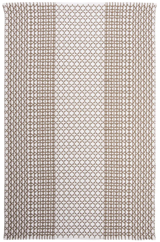 Arlo Home Hand Woven Area Rug, MTK617E, Taupe/Ivory,  5' X 8'
