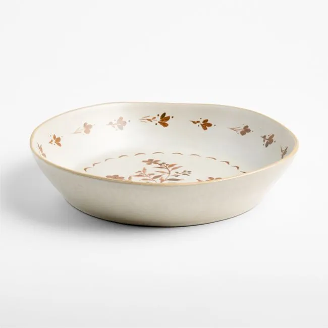 Marin Natural Botanical Large Serve Bowl