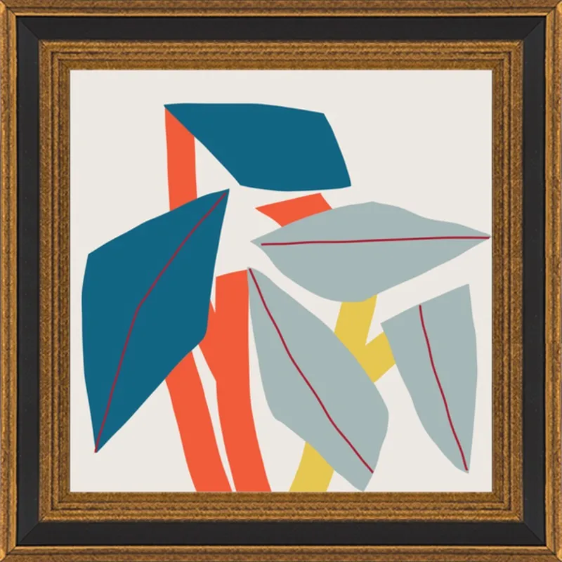 Colourful leaves by Jessica Nielsen for Artfully Walls