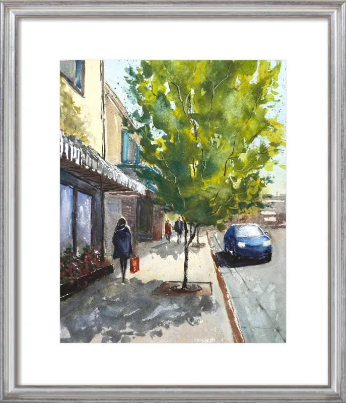 Shops in Laguna by Lauren Dusing for Artfully Walls