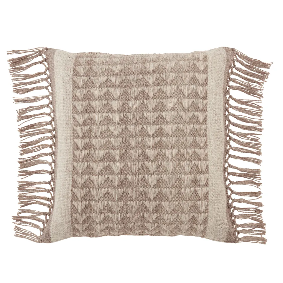 Design (US) Taupe 18"X18" Pillow