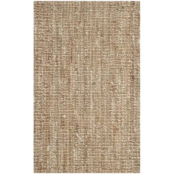 Natural Weave Chunky Stripe Two-Tone Area Rug