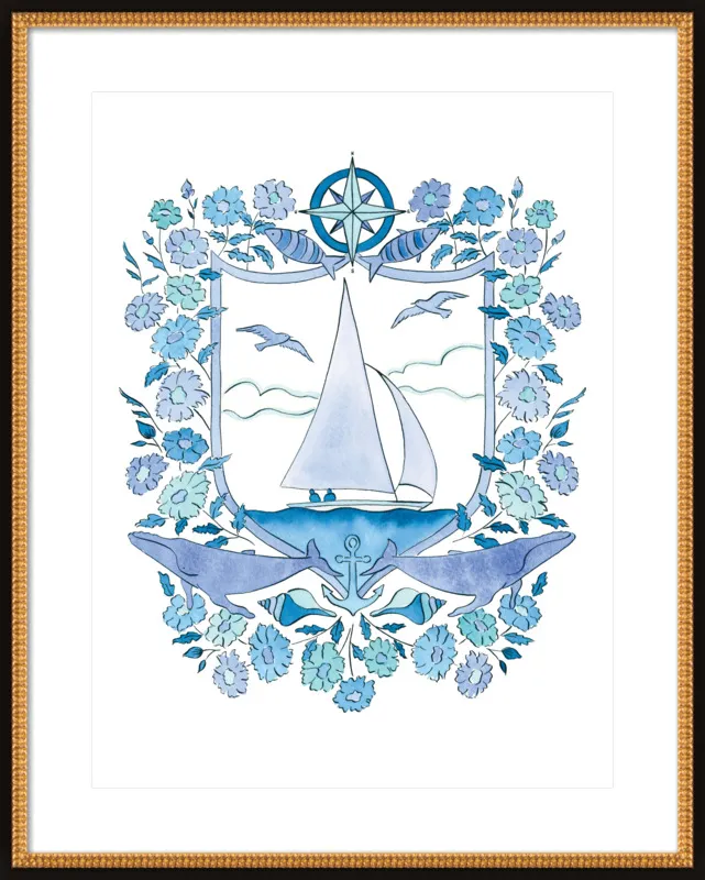 Setting Sail by Rachel Rogers for Artfully Walls