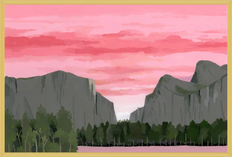 Dawn of Yosemite Park by Hiroyuki Izutsu for Artfully Walls