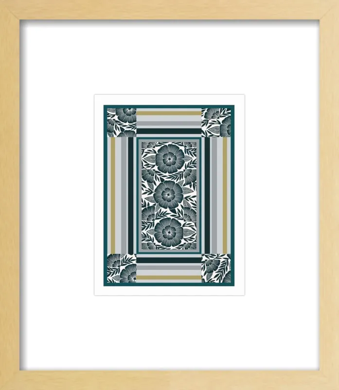 Botanical Frame 1 by Katharine Watson for Artfully Walls