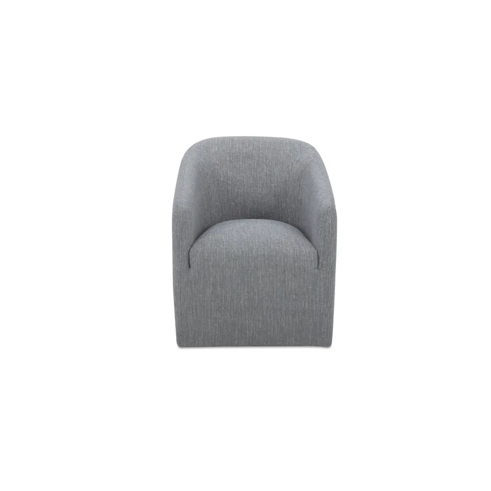 Sandy Rolling Dining Chair Grey
