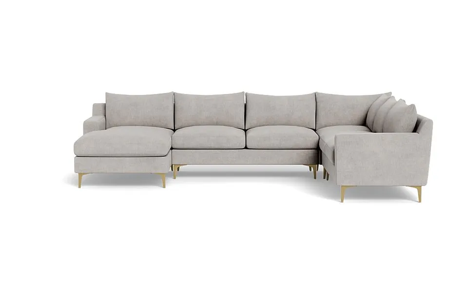 Sloan 4-Piece Corner Sectional Sofa with Left Chaise