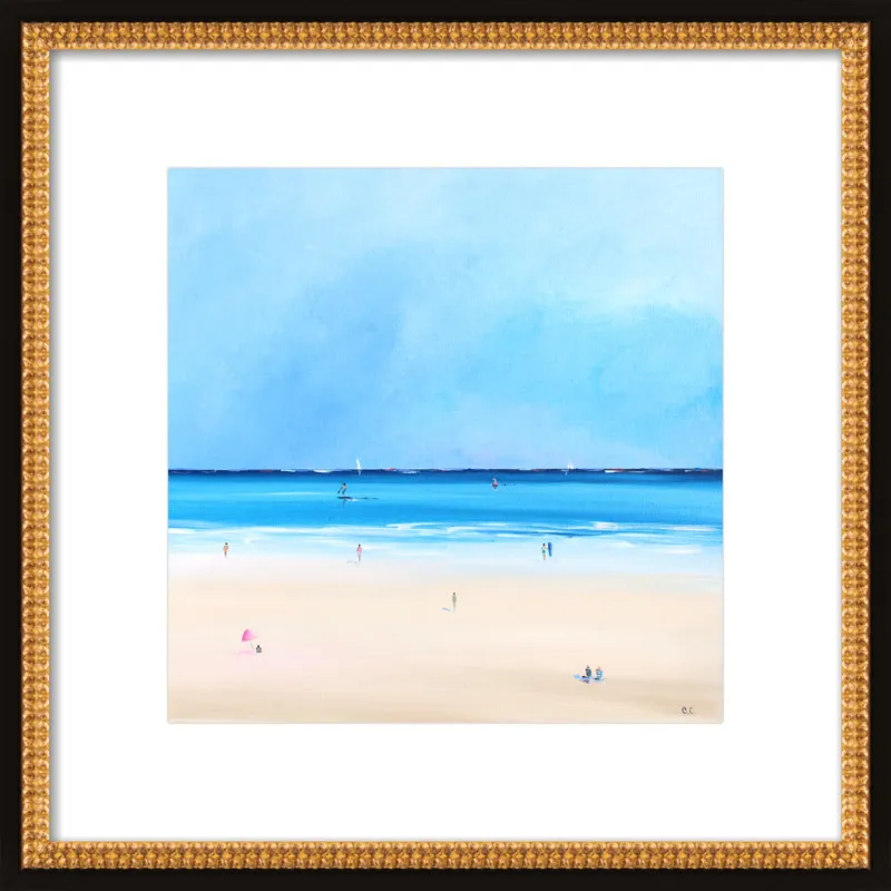 Smooth Ocean Sale by Caroline Chriss  for Artfully Walls