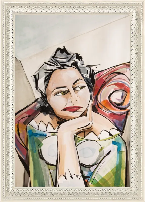 Ponder by Becky Aubry for Artfully Walls