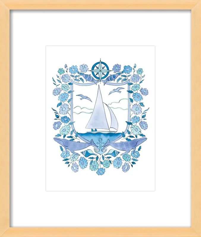 Setting Sail by Rachel Rogers for Artfully Walls