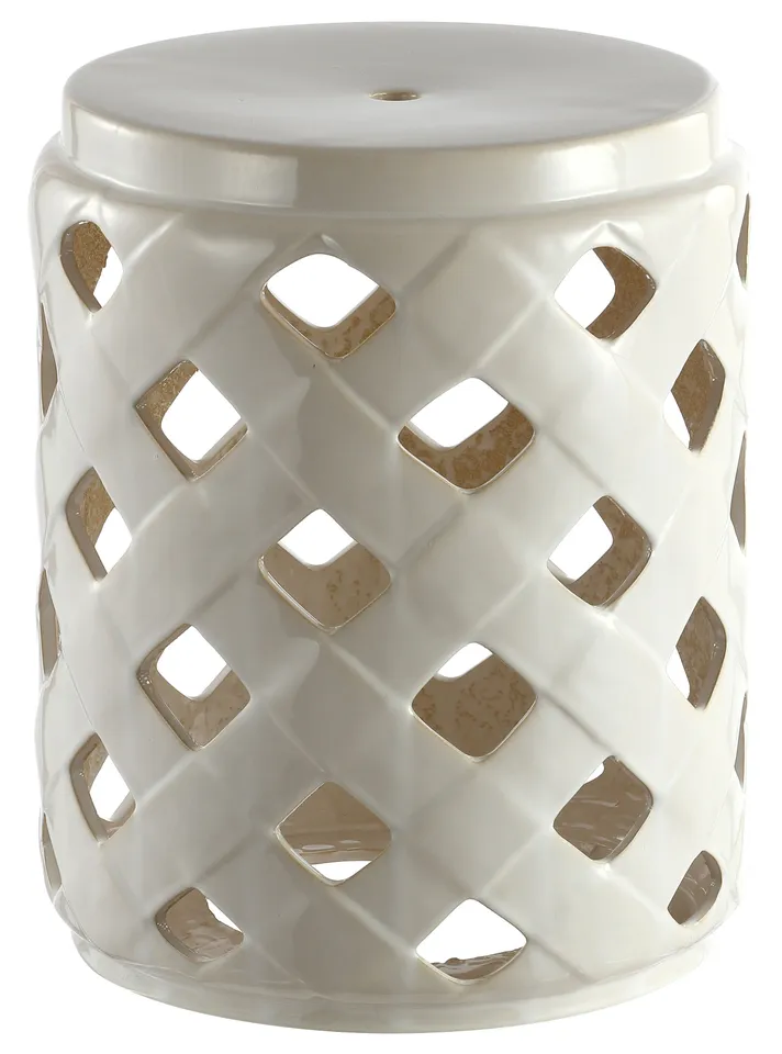 Betli Garden Stool - Creme