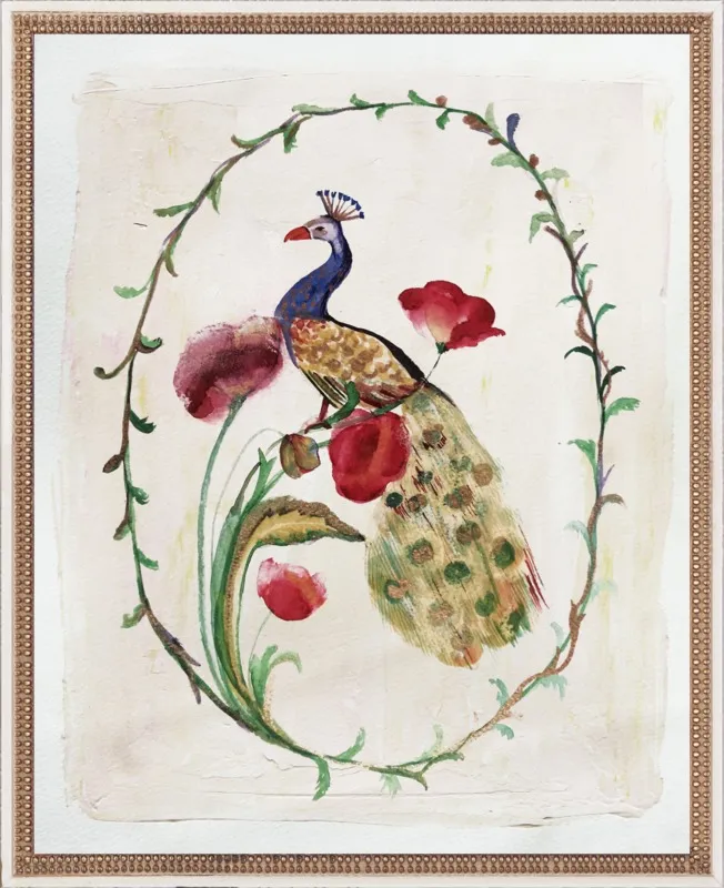 Peacock by Ruti Shaashua for Artfully Walls