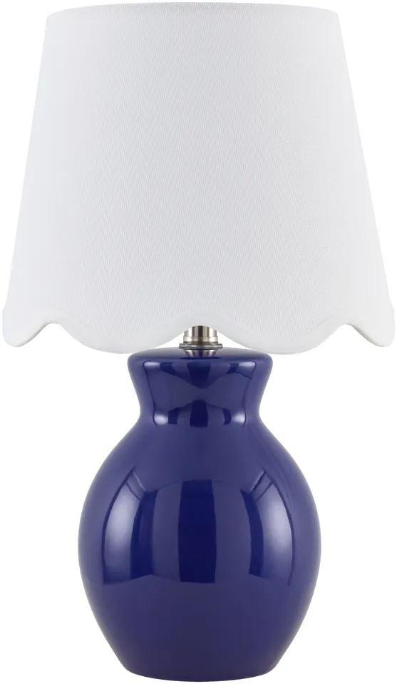 Stella Diminuta  Glazed 15"H x 8"W x 8"D Accent Table Lamp