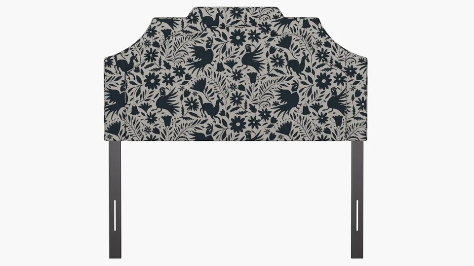 Art Deco Headboard, Ink Frida, Full