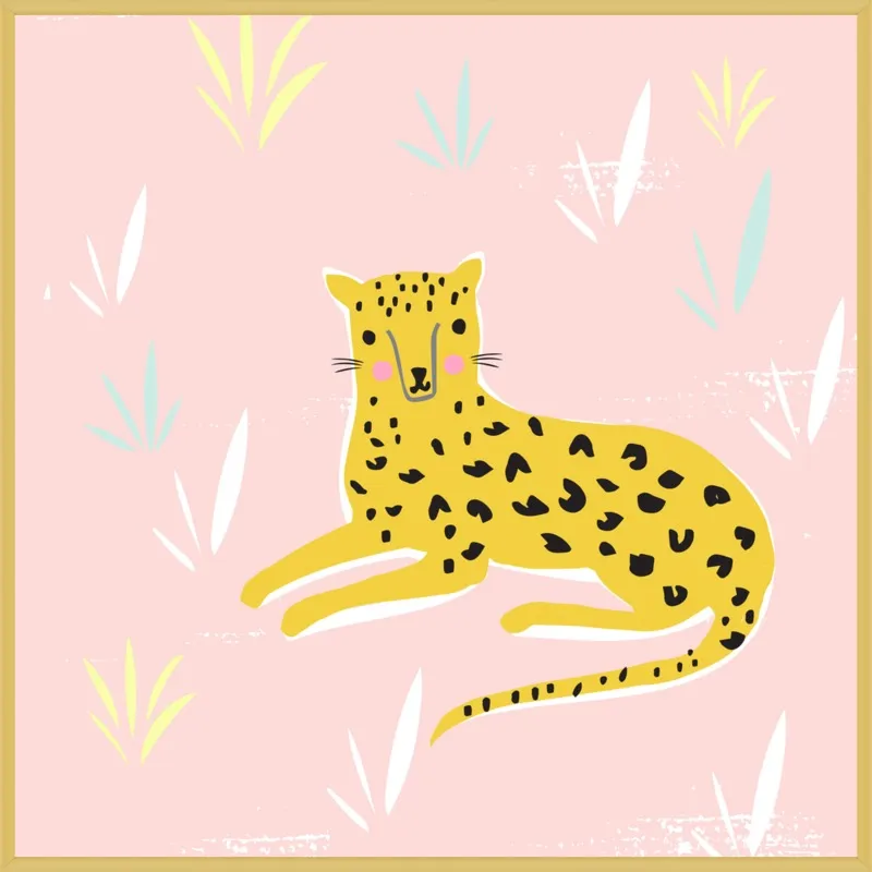 Little Amur Leopard by Lizzie Mackay for Artfully Walls
