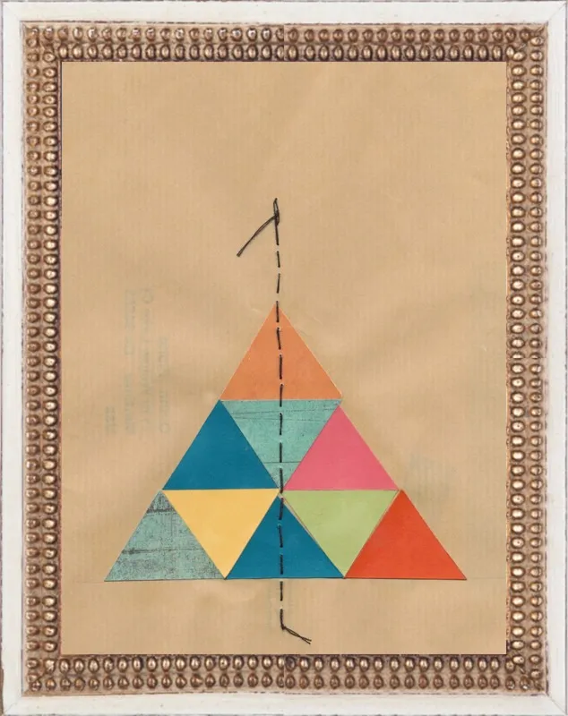 Pyramid Series 1 by Jan Weiss for Artfully Walls