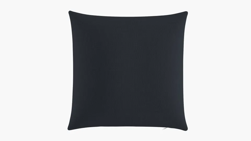 Throw Pillow 20", Navy Everyday Linen, 20" x 20"