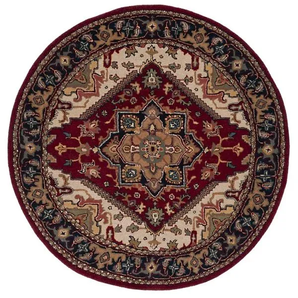 Heritage Row Heriz Medallion Area Rug