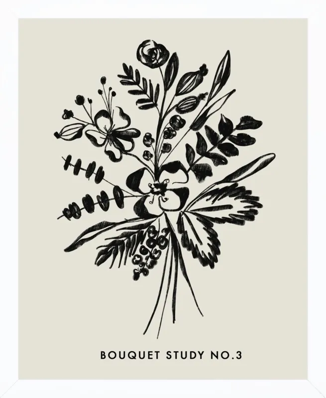 Bouquet Study No. 3 by Nancy Noreth for Artfully Walls