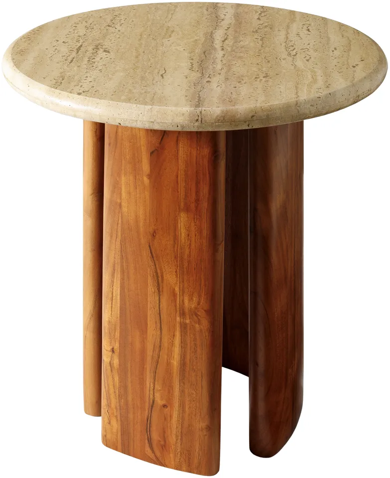 Abacus  20"H x 20"W x 20"D End Table