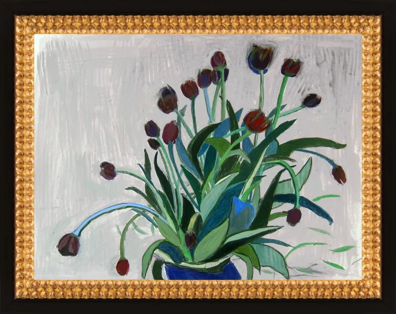queen of the night tulip by Liz Innvar for Artfully Walls