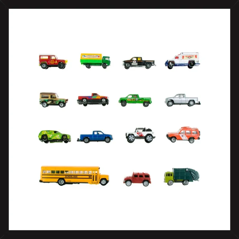 Vintage Toy Trucks by Jennifer Steen Booher for Artfully Walls