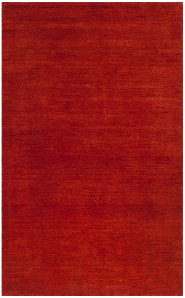 Arlo Home Hand Loomed Area Rug, HIM311H, Red,  4' X 6'