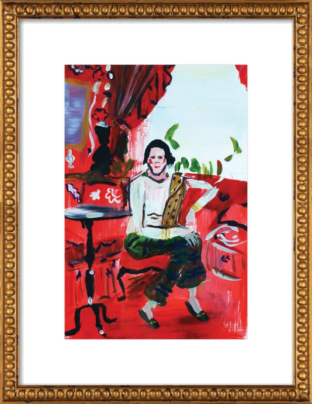 Diana Vreeland  by Marine de Quénetain  for Artfully Walls