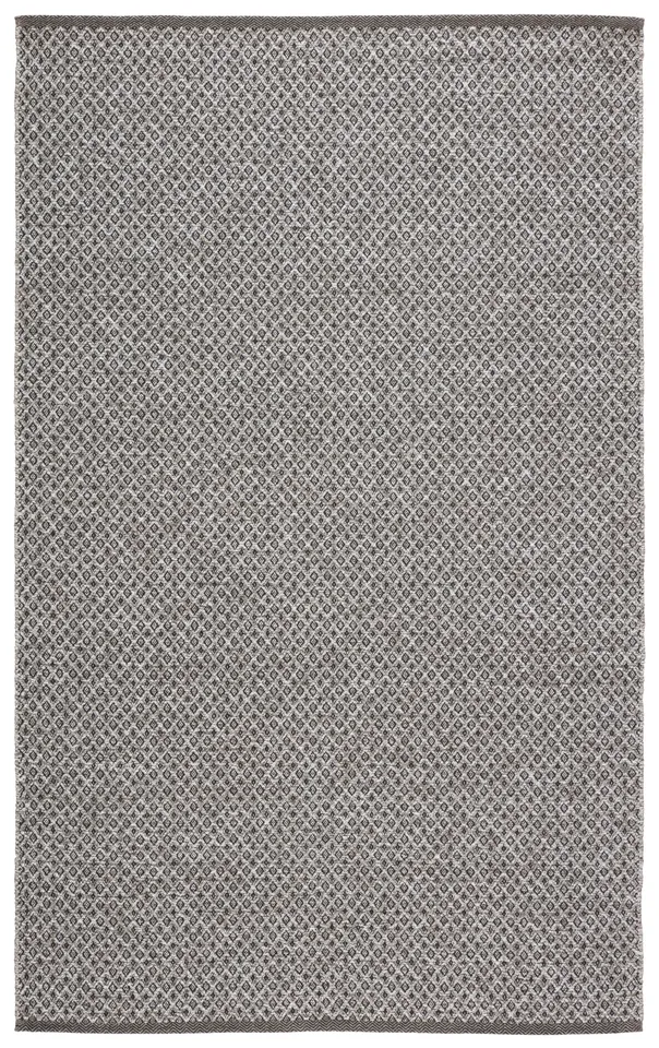 Foster Indoor/ Outdoor Trellis Gray/ White Area Rug (2'X3')