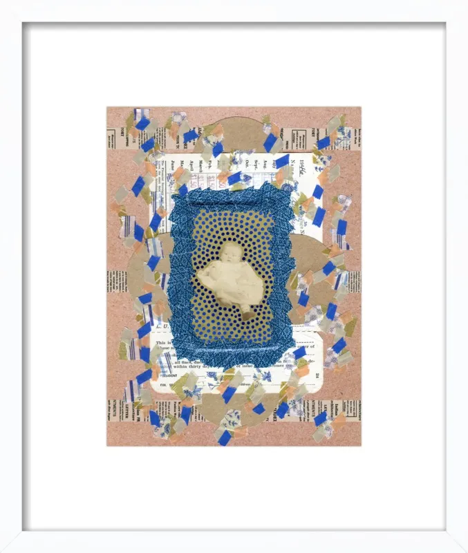 Blue awakening by Naomi Vona for Artfully Walls
