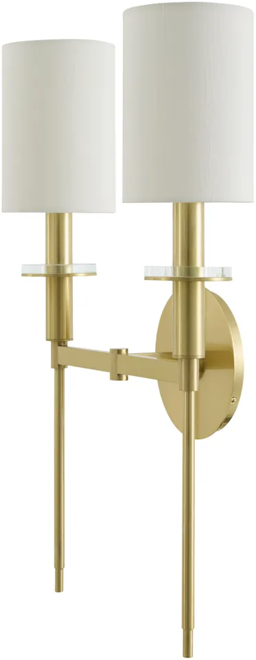 Milunef   6"L x 13"W x 19"H Wall Sconce
