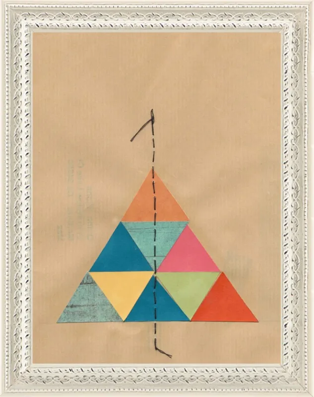 Pyramid Series 1 by Jan Weiss for Artfully Walls