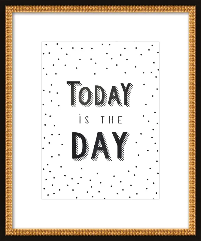 Today is the day by Lonneke de Roos - Kind of Style for Artfully Walls