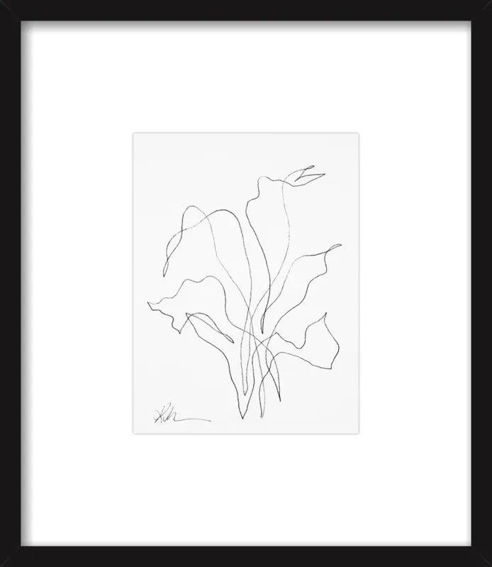 Ink Botanical 11 by Kellie Lawler for Artfully Walls
