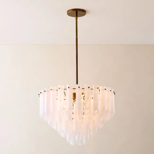 Lecko Milky Glass Pendant Light