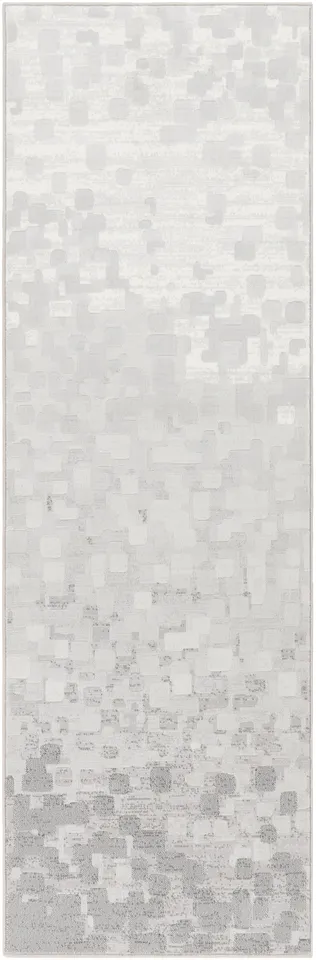 Contempo Beige Indoor 2'7" x 7'10" Machine Woven Rug