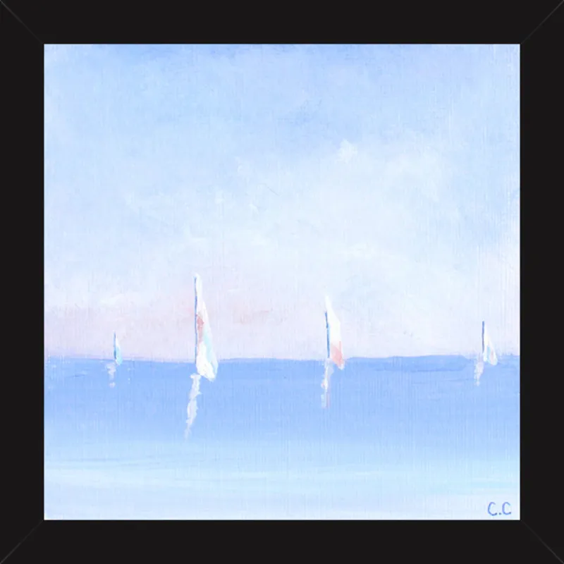 Sail Away with Me by Caroline Chriss  for Artfully Walls