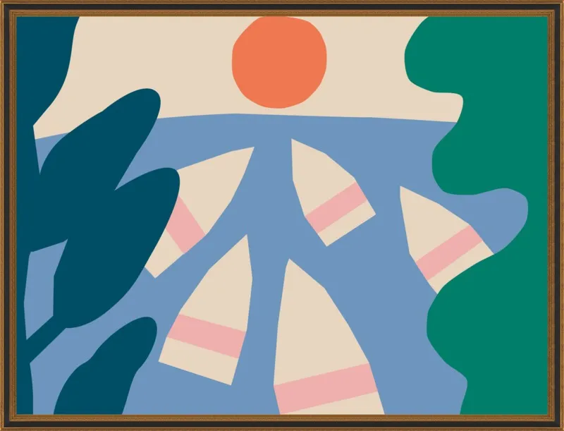Tripoli Horizon by Anna Kovecses for Artfully Walls