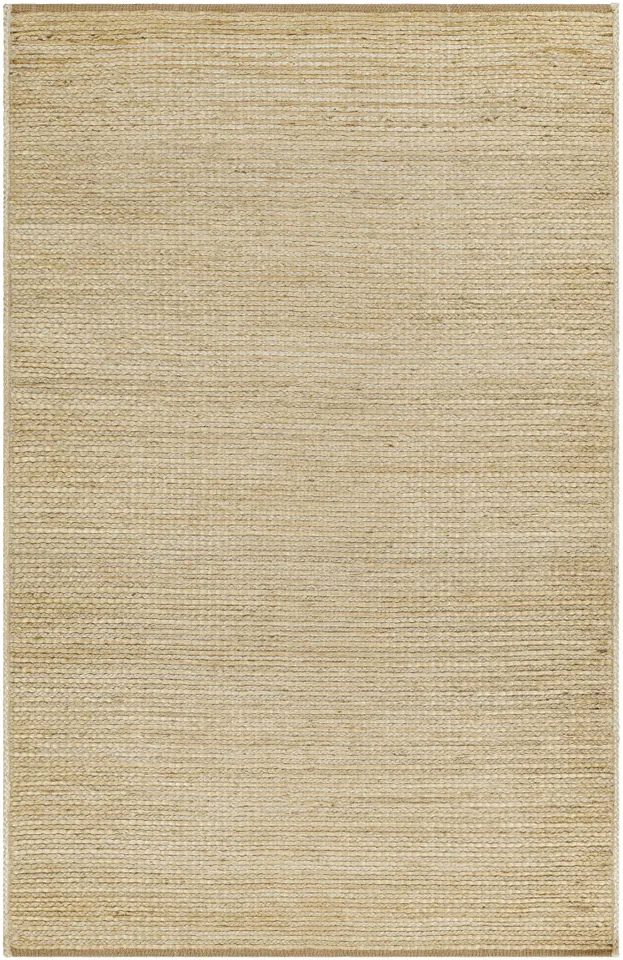 Aria Beige Indoor 5' x 8' Handmade Rug